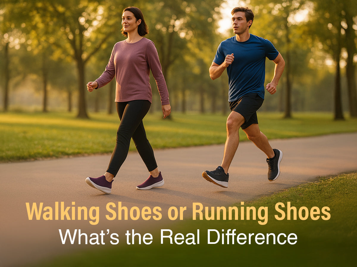 Walking Shoes or Running Shoes: What’s the Real Difference?