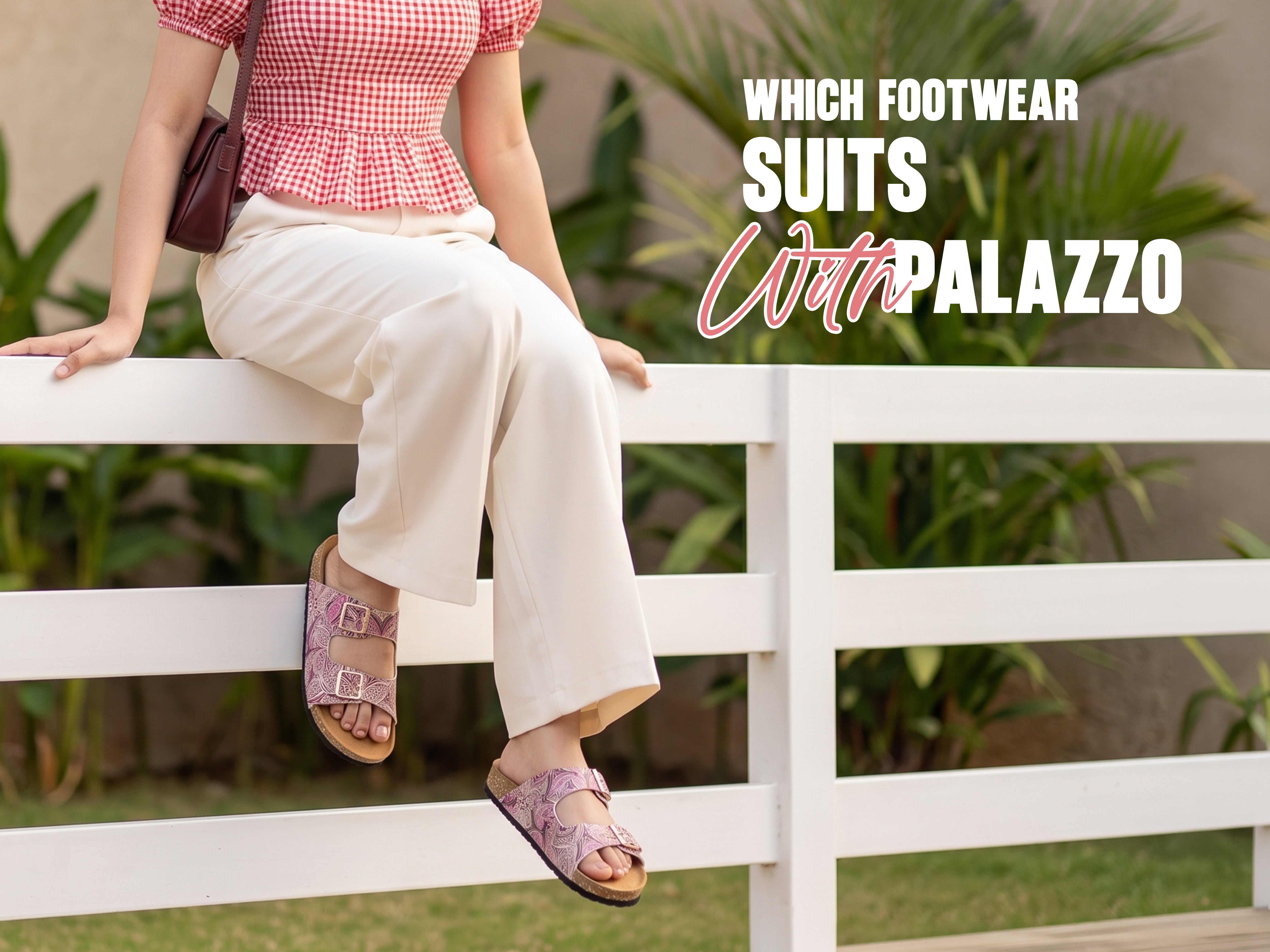Which Footwear Suits With Palazzo
