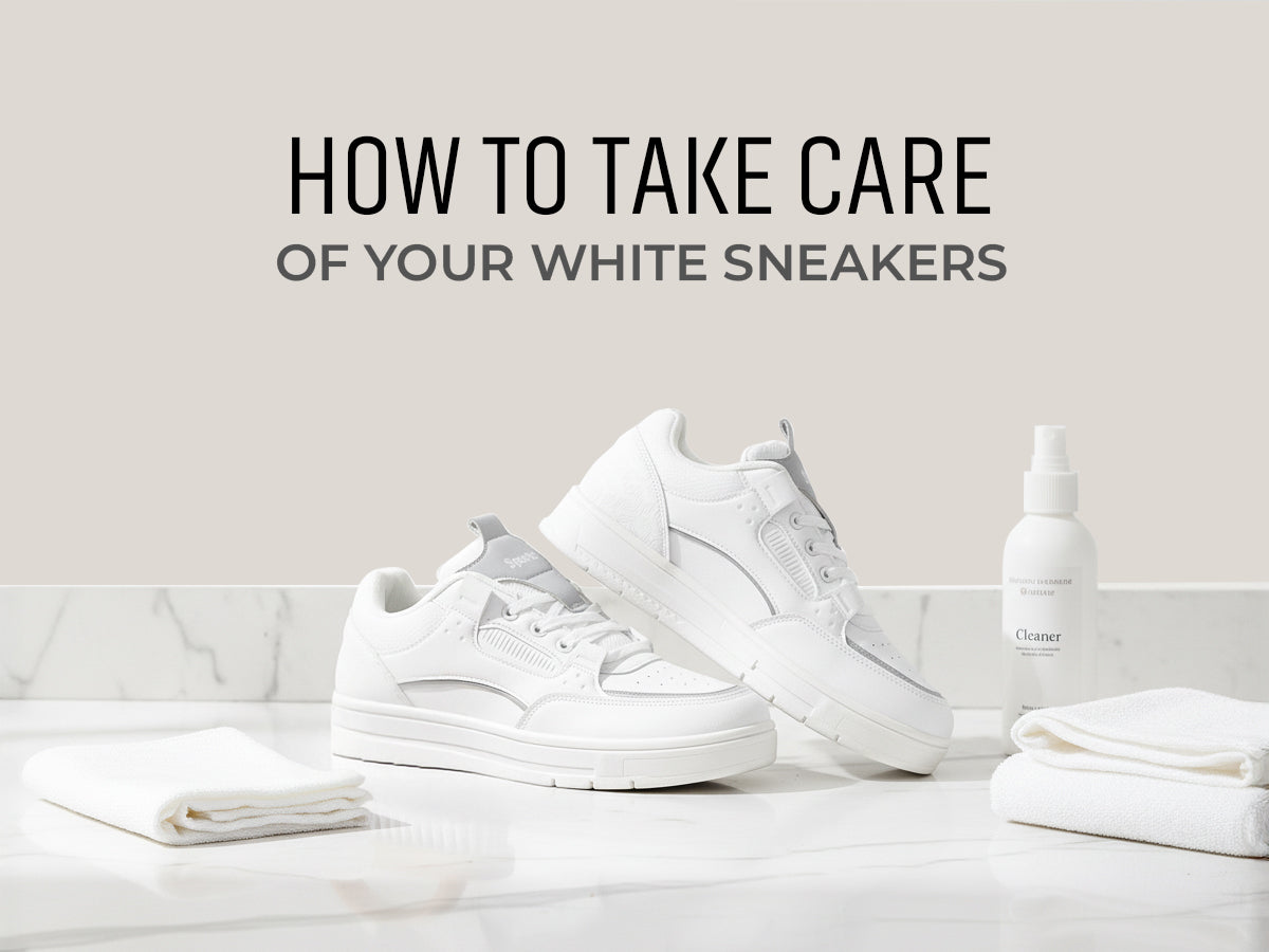 How to Clean & Care for White Sneakers at Home (Without Yellowing or Damage)