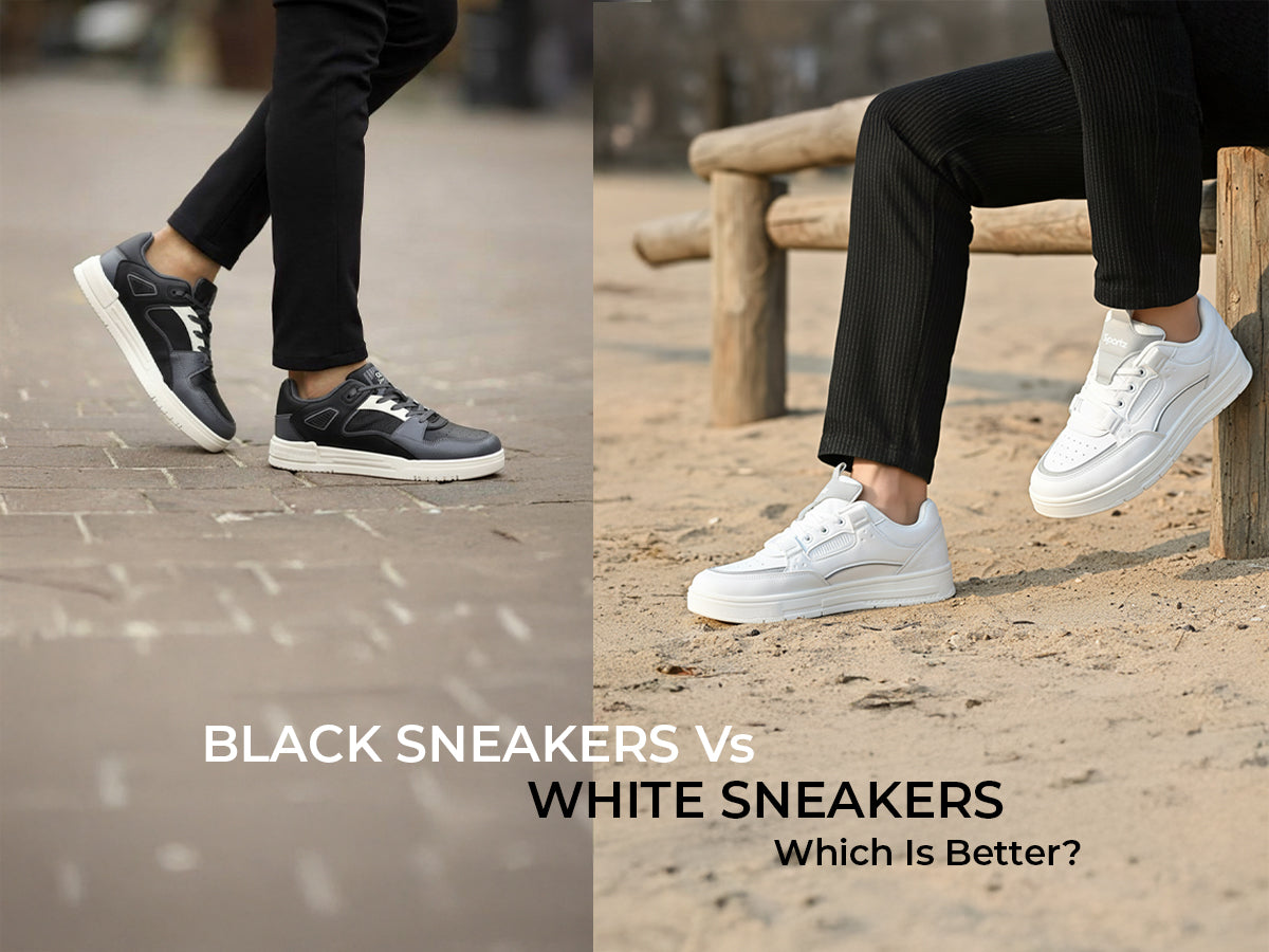 White Sneakers vs Black Sneakers: Which is the Best Choice for You?