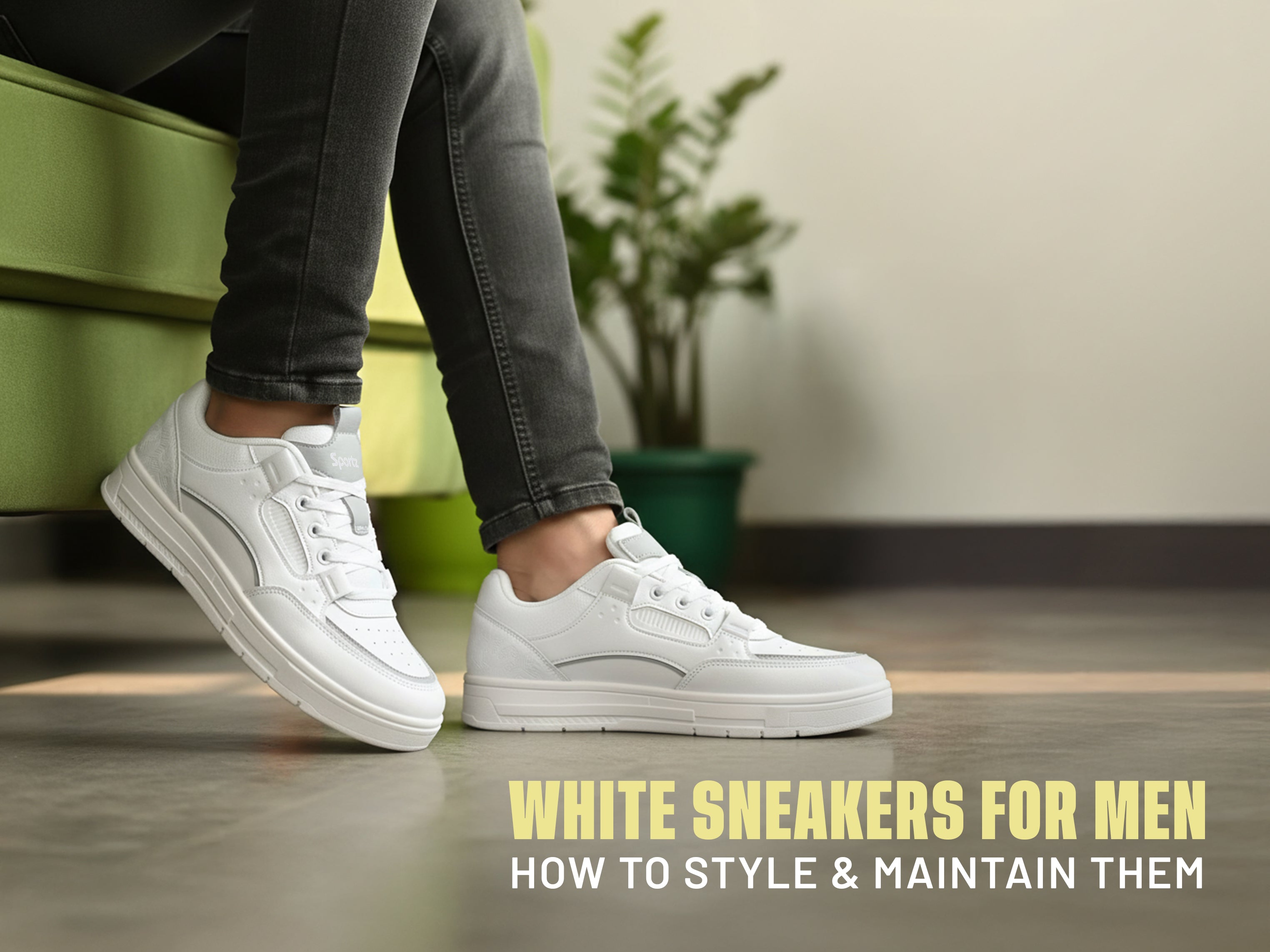 White Sneakers for Men: Style & Maintenance Guide