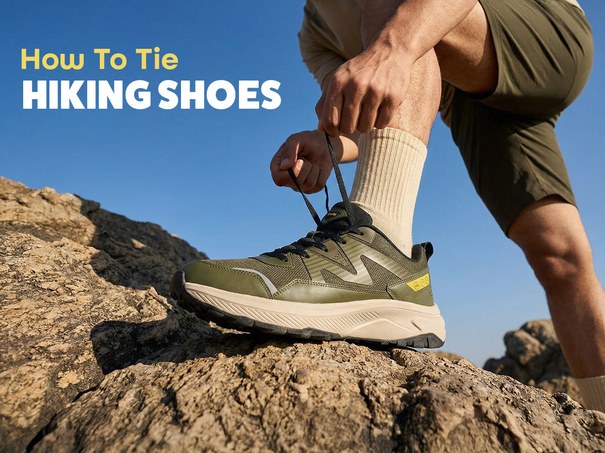 How To Tie Hiking Shoes