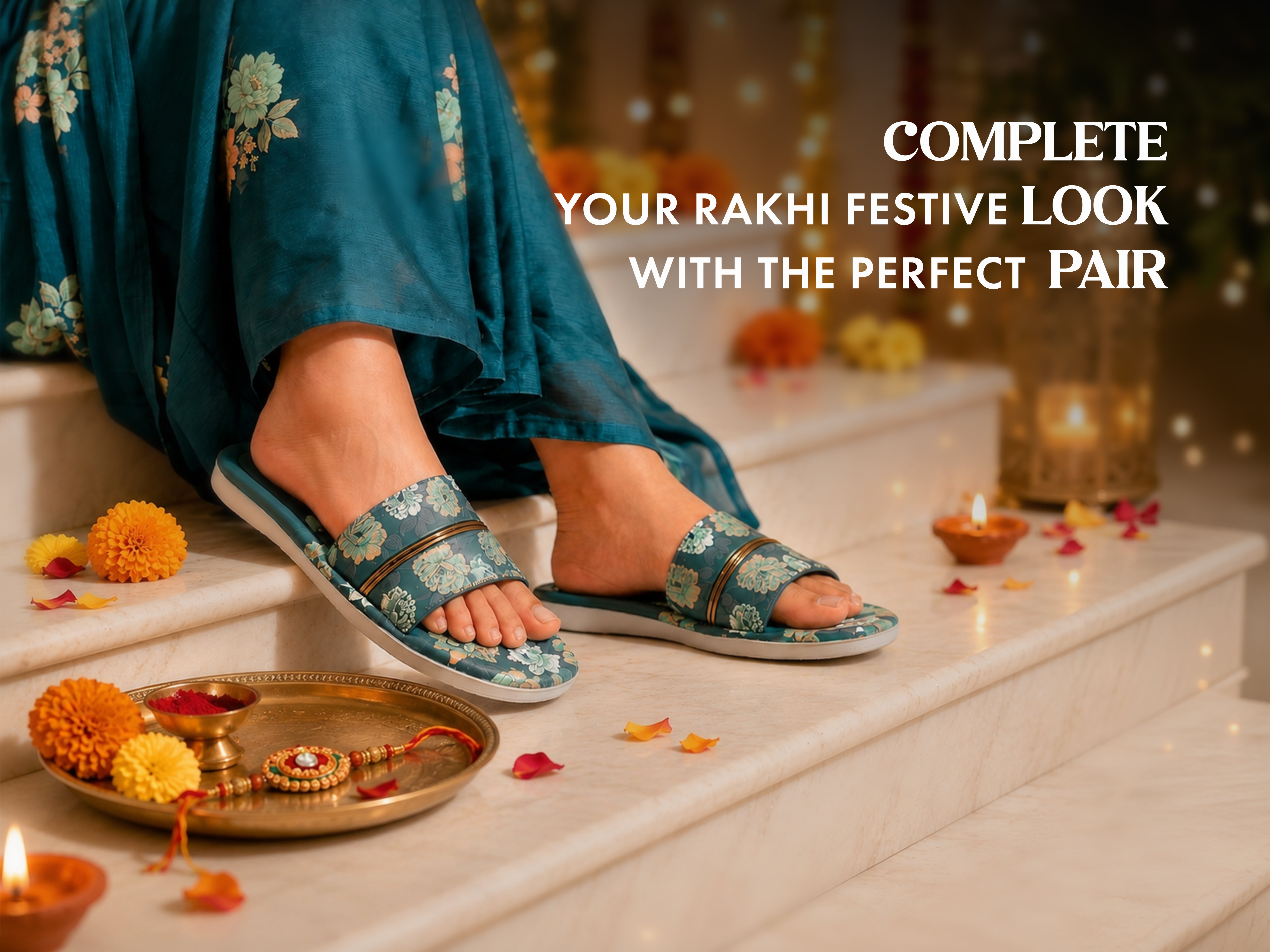 Rakhi Outfit Styling Guide: How to Match Footwear With Your Festive Ethnic Wear