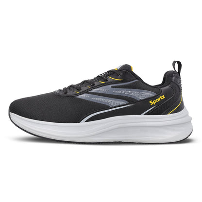 WILZER Men's Lace-up Sports Shoes - WS9153 Black