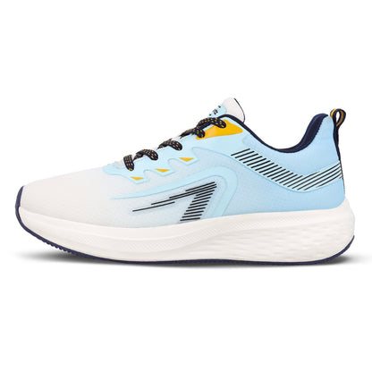 TYGA Men's Lace-up Sports Shoes - White Sky