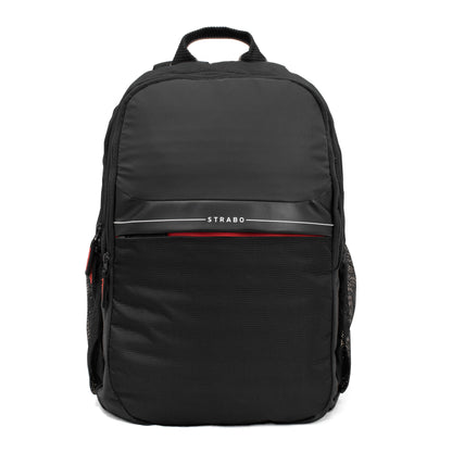 Strabo Aztech 15 inch Laptop Bag - Colour Black 30L Water Resistant - Strabo 