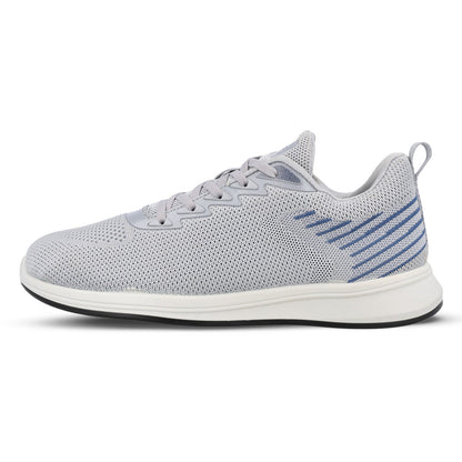 Men's Daily Wear Non Marking Sports Shoes  - WS6091 Light Grey