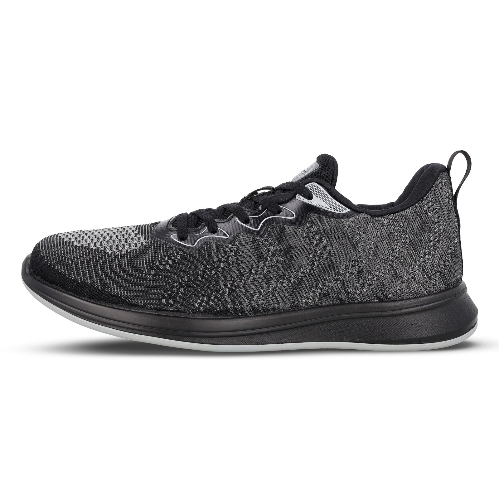 Men's Daily Wear Non Marking Sports Shoes  - WS6092 Black