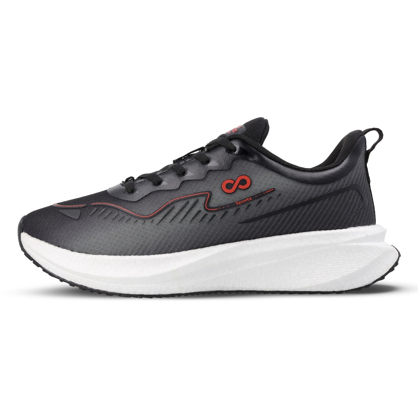 Men's Active Beads Sports Shoes - WS9163 Black