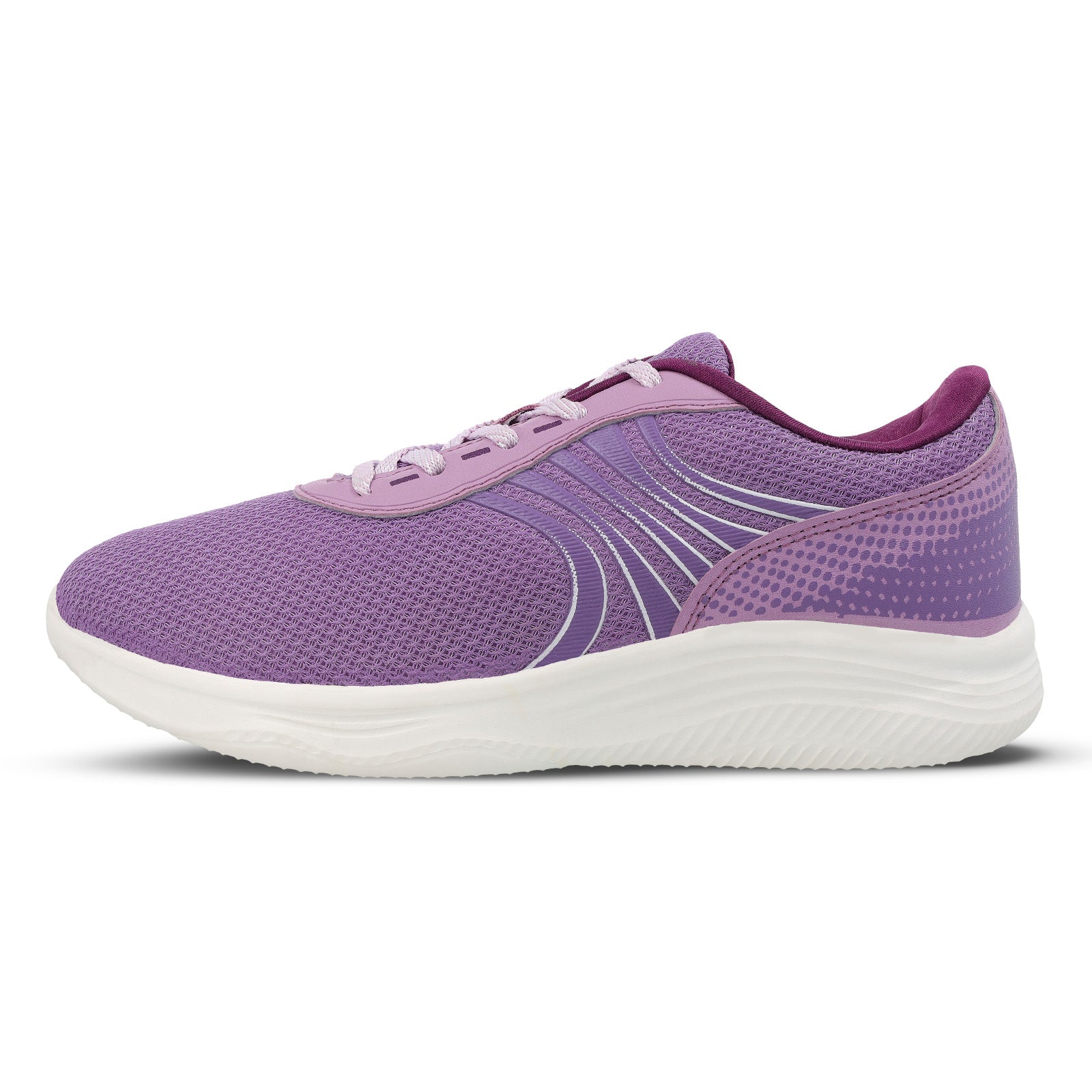 Women's Lace-up Sports Shoe - WS3268 Lavender
