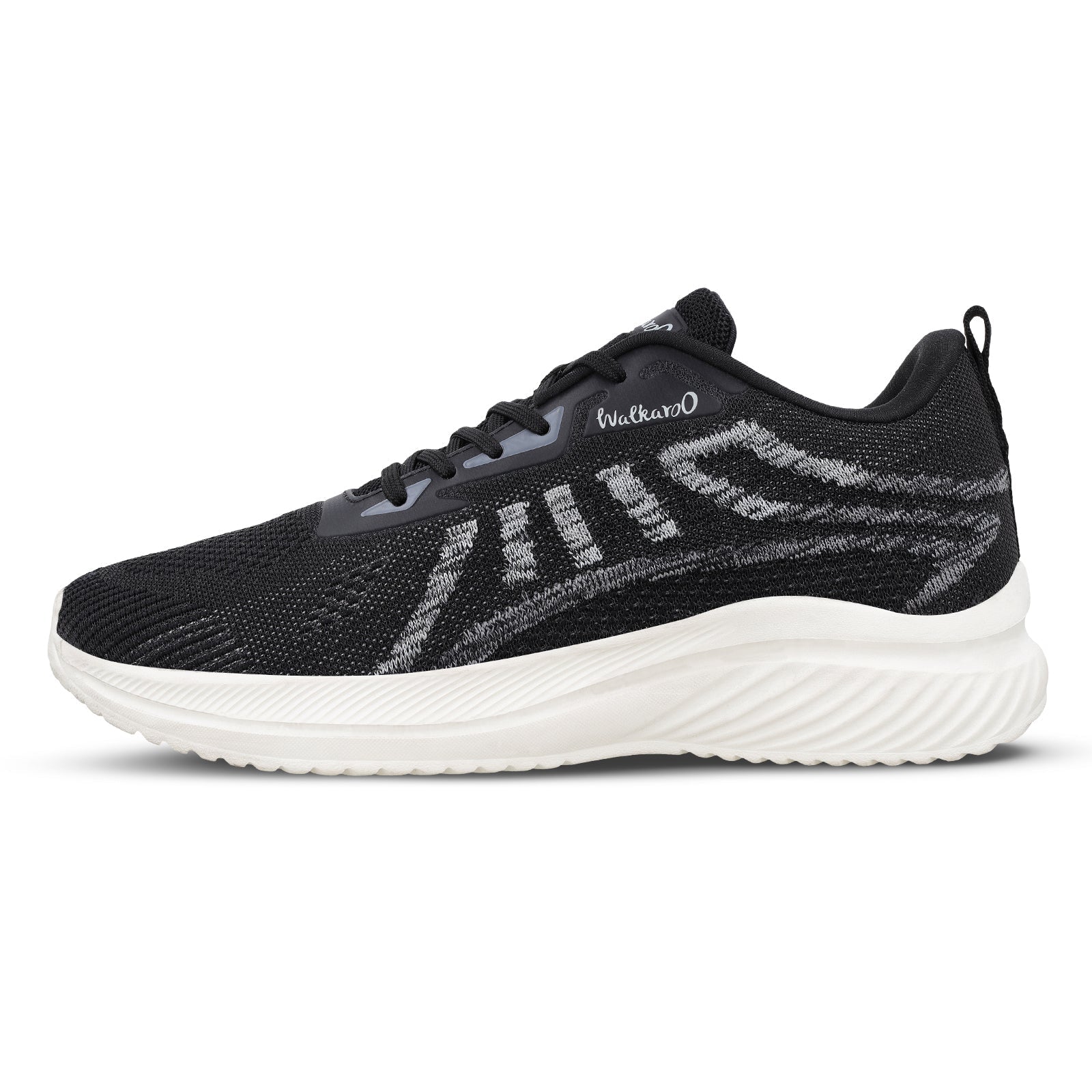 Men's Lace-up Walking Shoes - WS9105 Black