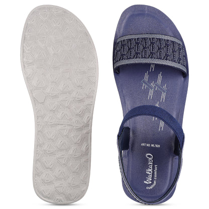 Walkaroo Womens Sandal  - WL7820 M Blue