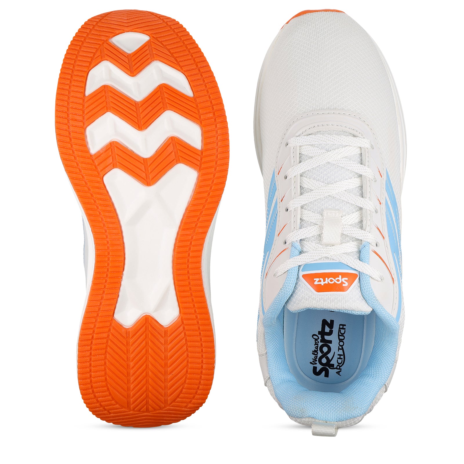 WILZER Men's Lace-up Sports Shoe - WS9153 White