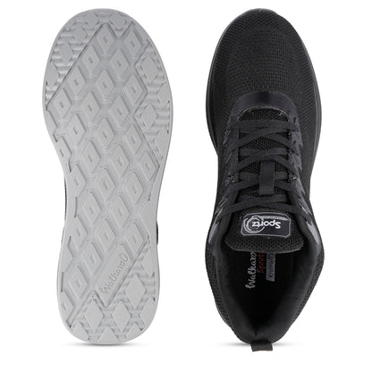 Men's Daily Wear Non Marking Sports Shoe  - WS6091 Black