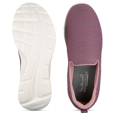 Women's Slip-on Sports Shoe - WS3241 Lavender
