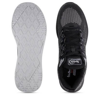 Men's Daily Wear Non Marking Sports Shoe  - WS6092 Black