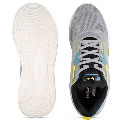 Men's Lace-up Sports Shoes - WS9132 Light Grey