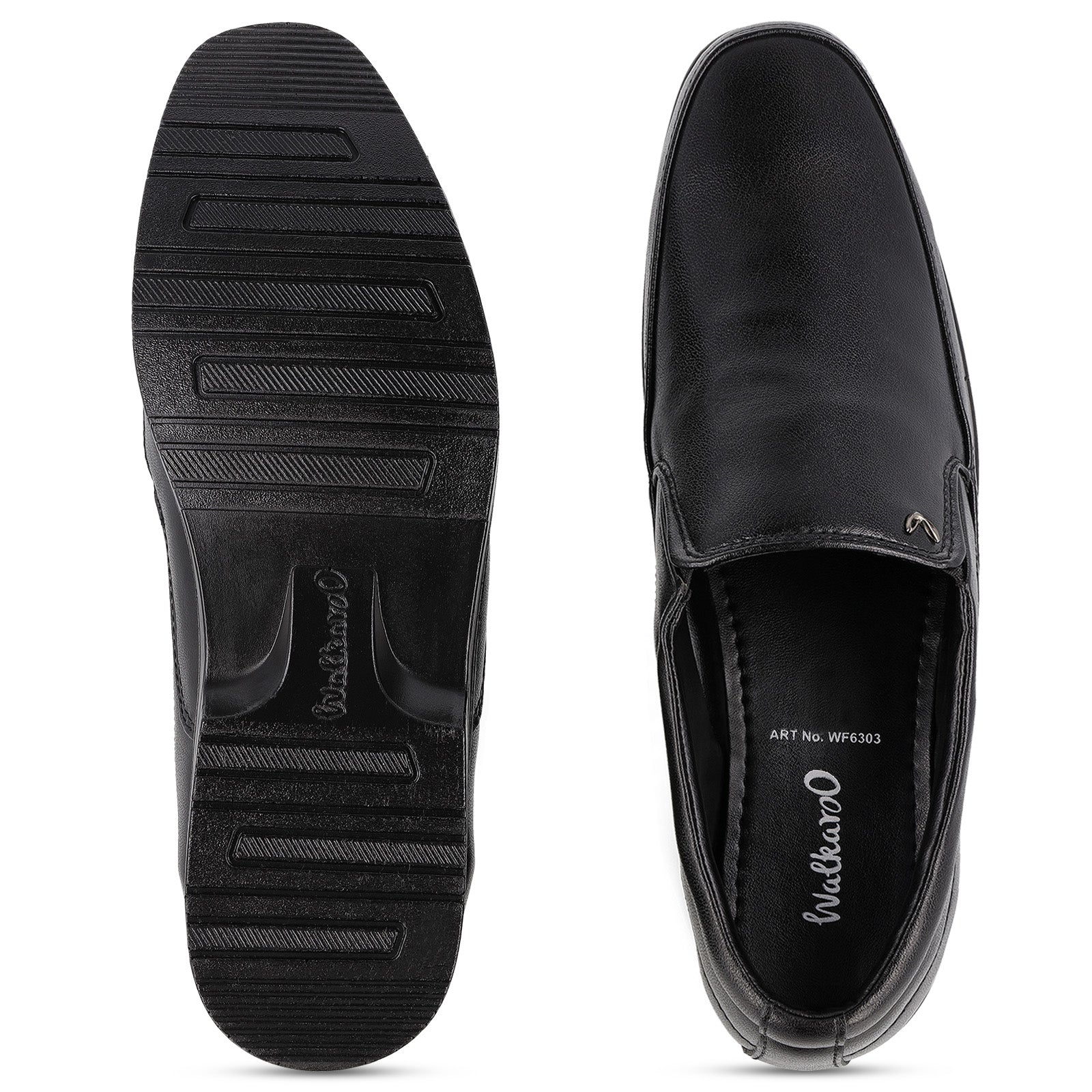 Men's Formal Loafer Shoes - WF6303 Black