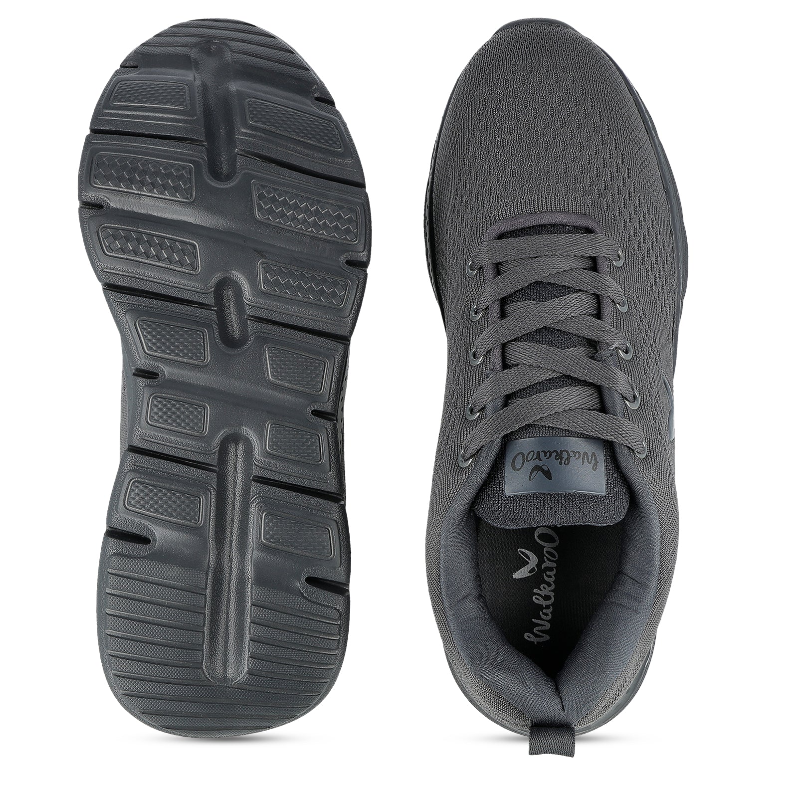 Men's Lace-up Walking Shoe - WS9555 Dark Grey