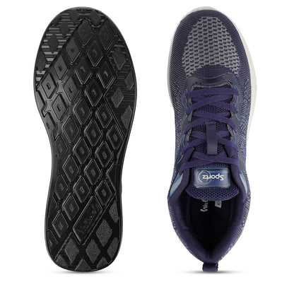 Men's Daily Wear Non Marking Sports Shoe  - WS6092 Navy Blue