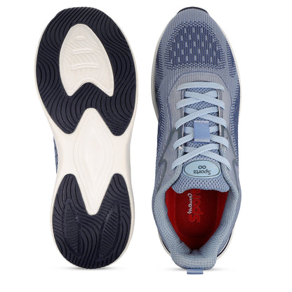 Men's Lace-up Sports Shoes - WS9145 Steel Blue