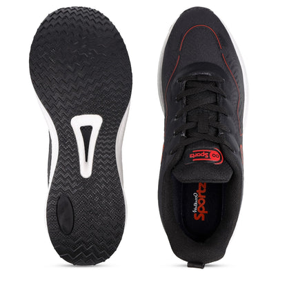 Men's Active Beads Sports Shoes - WS9163 Black