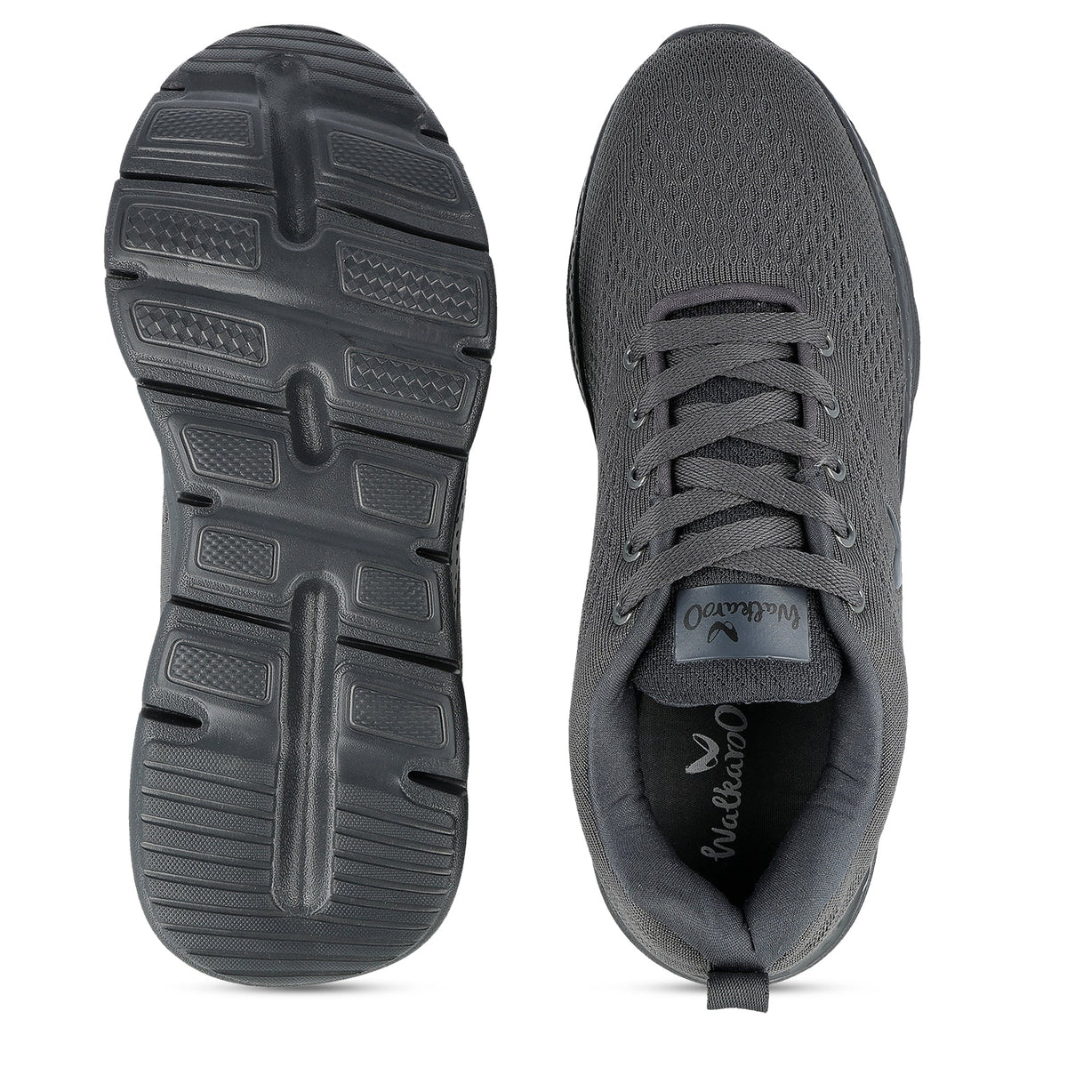 Men's Lace-up Walking Shoe - WS9555 Dark Grey