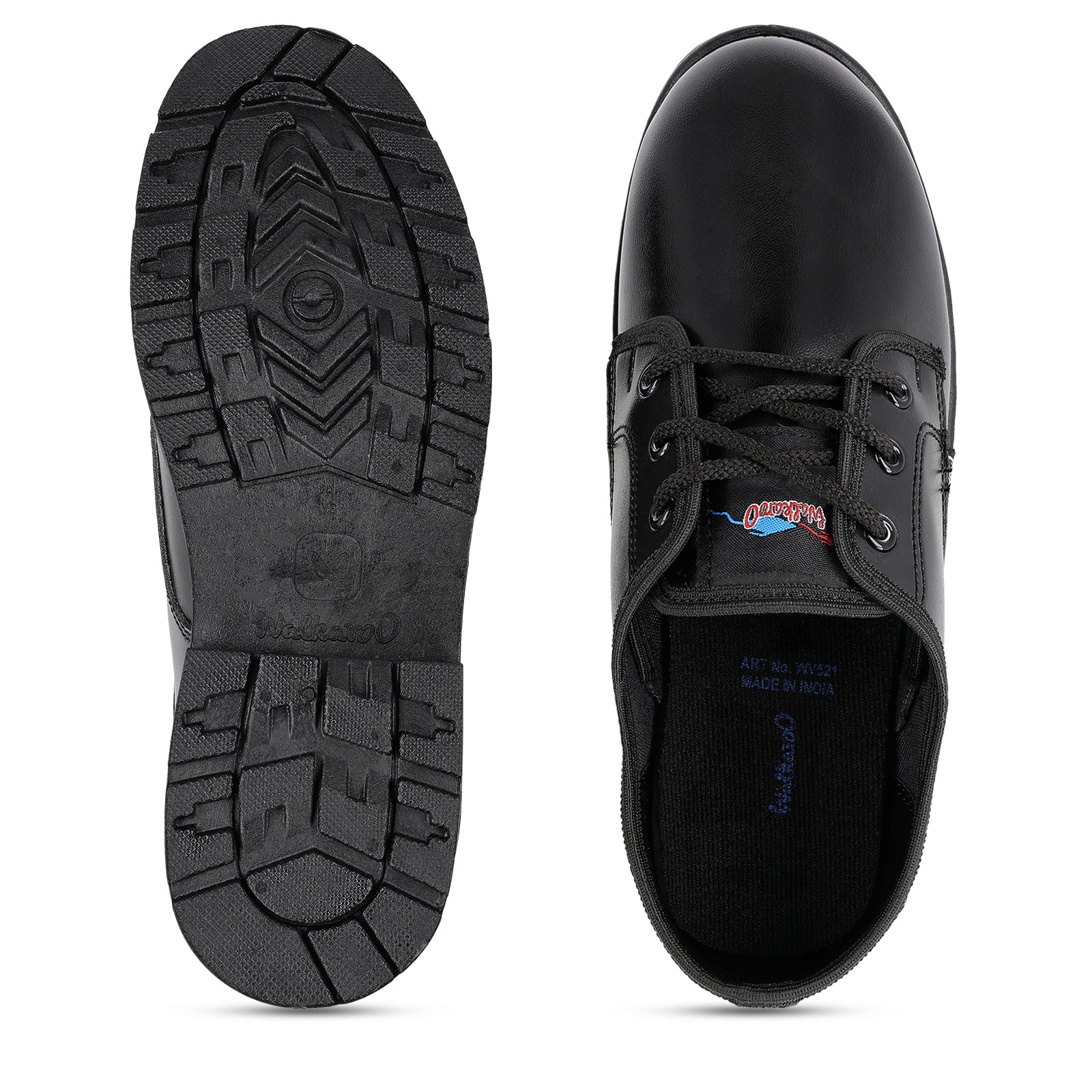 Boys School Shoes - WV521 Black