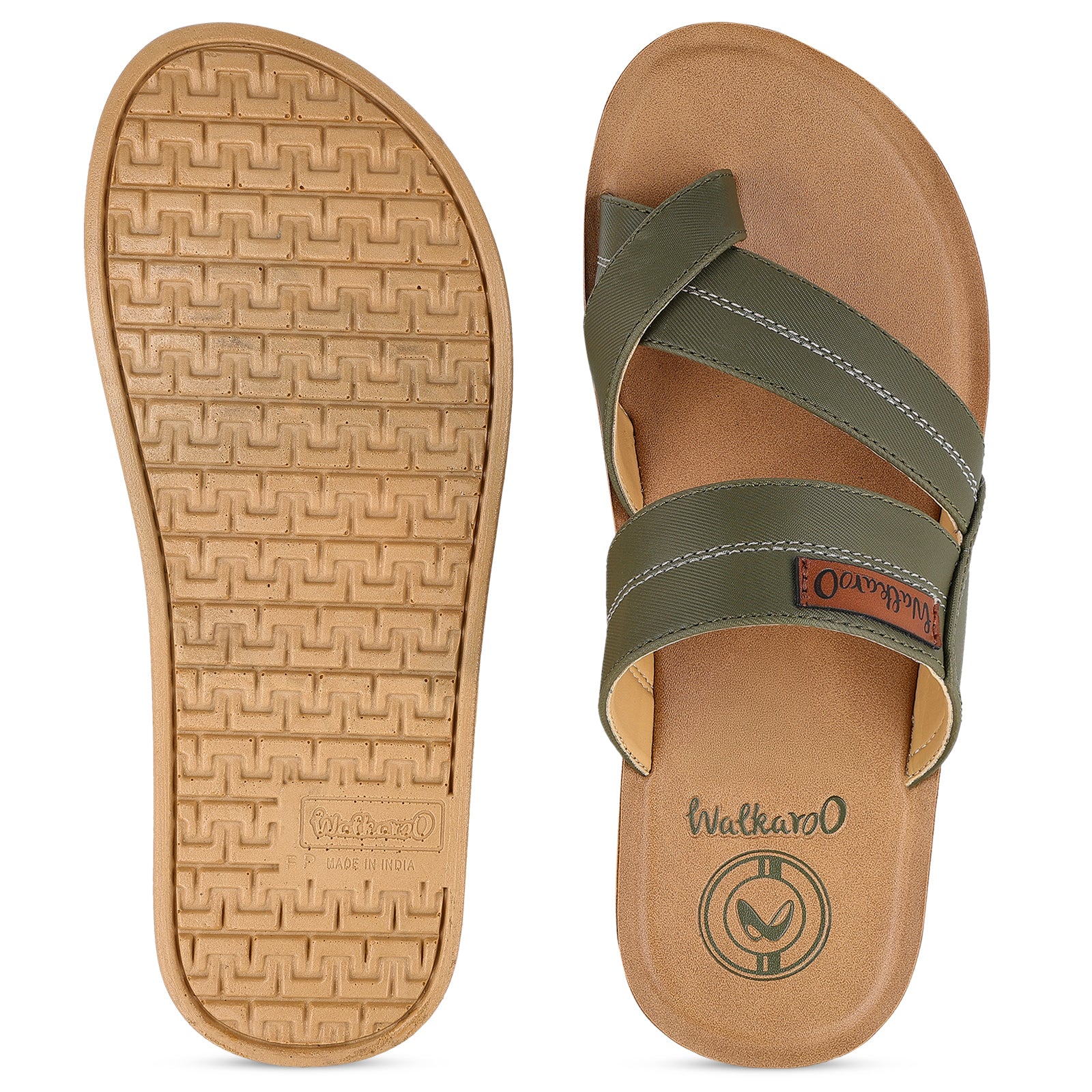 Men's Daily Wear Sandals - WG5592 Olive