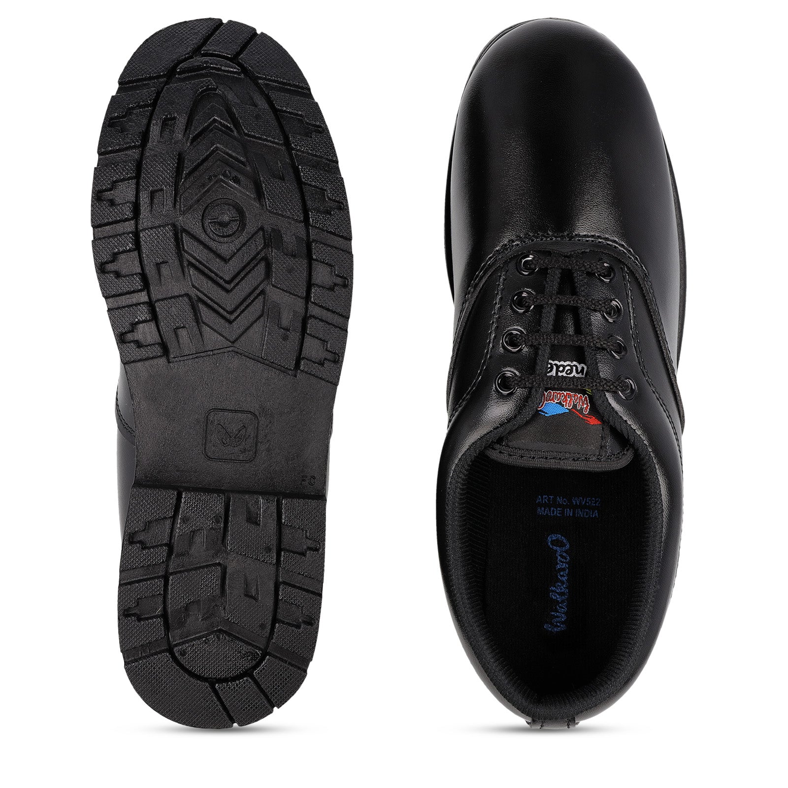 Senior Boys School Shoes - WV522 Black