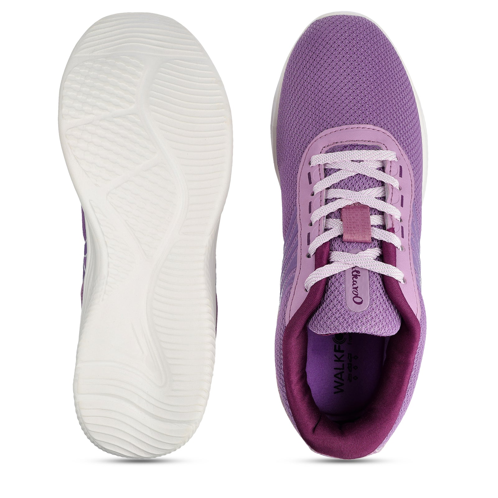 Women's Lace-up Sports Shoe - WS3268 Lavender