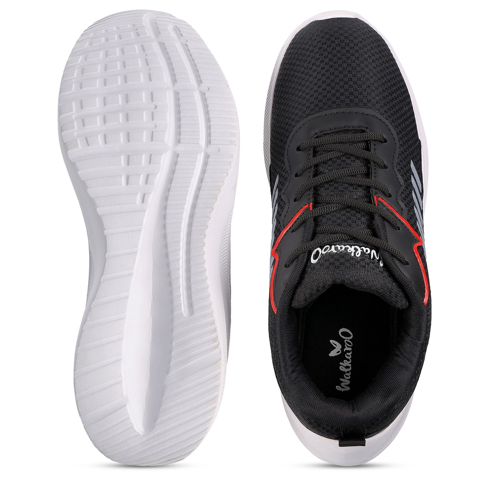 Men's Lace-up Sports Shoe - WS3051 Black