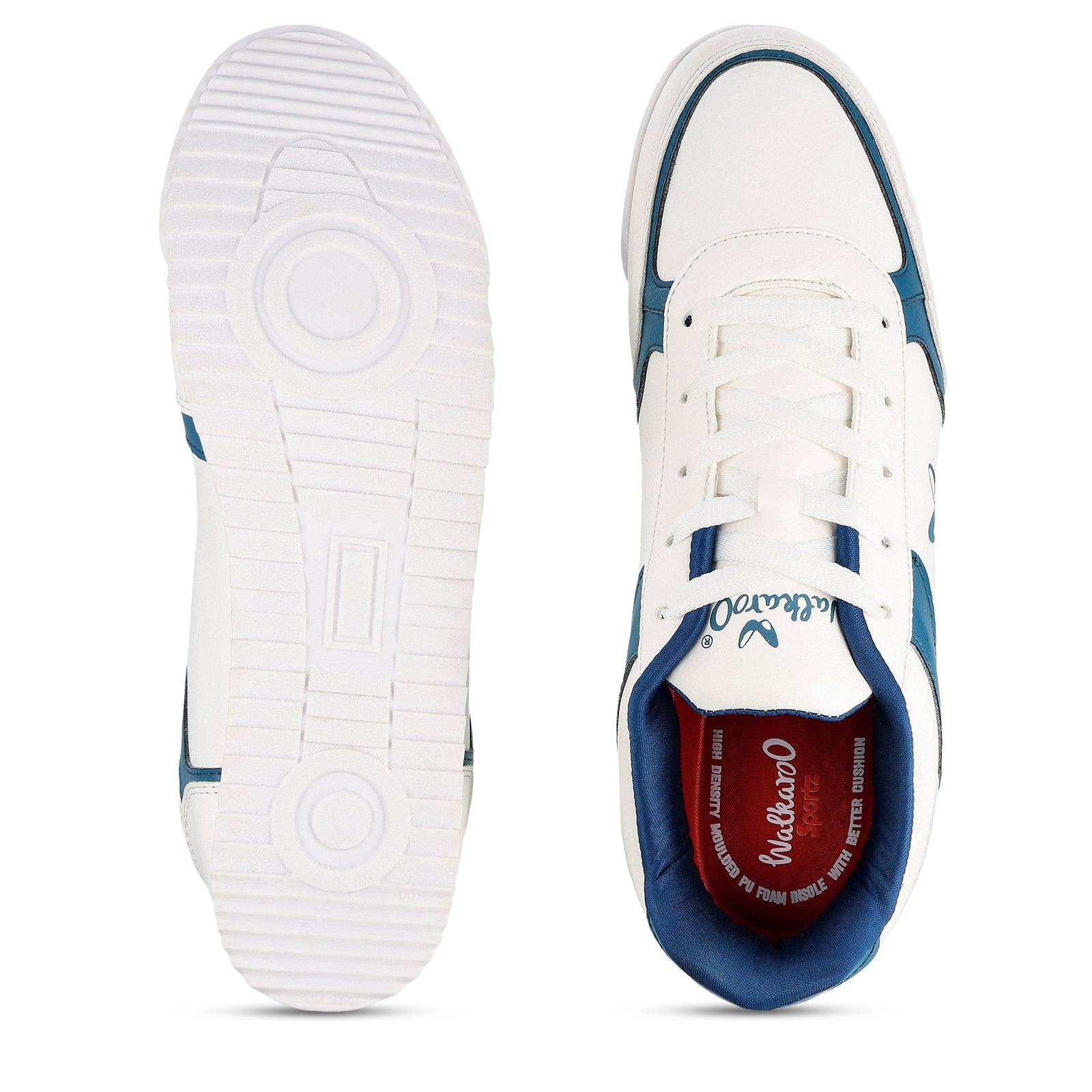 Men's Low-Top Sneakers -  WY3459 White Blue