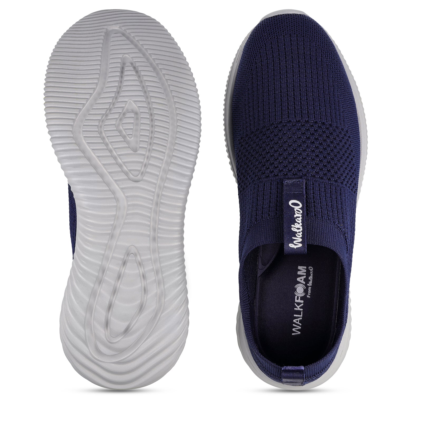 Men`s Slip-on Walking Shoes - WS9551 Navy Blue