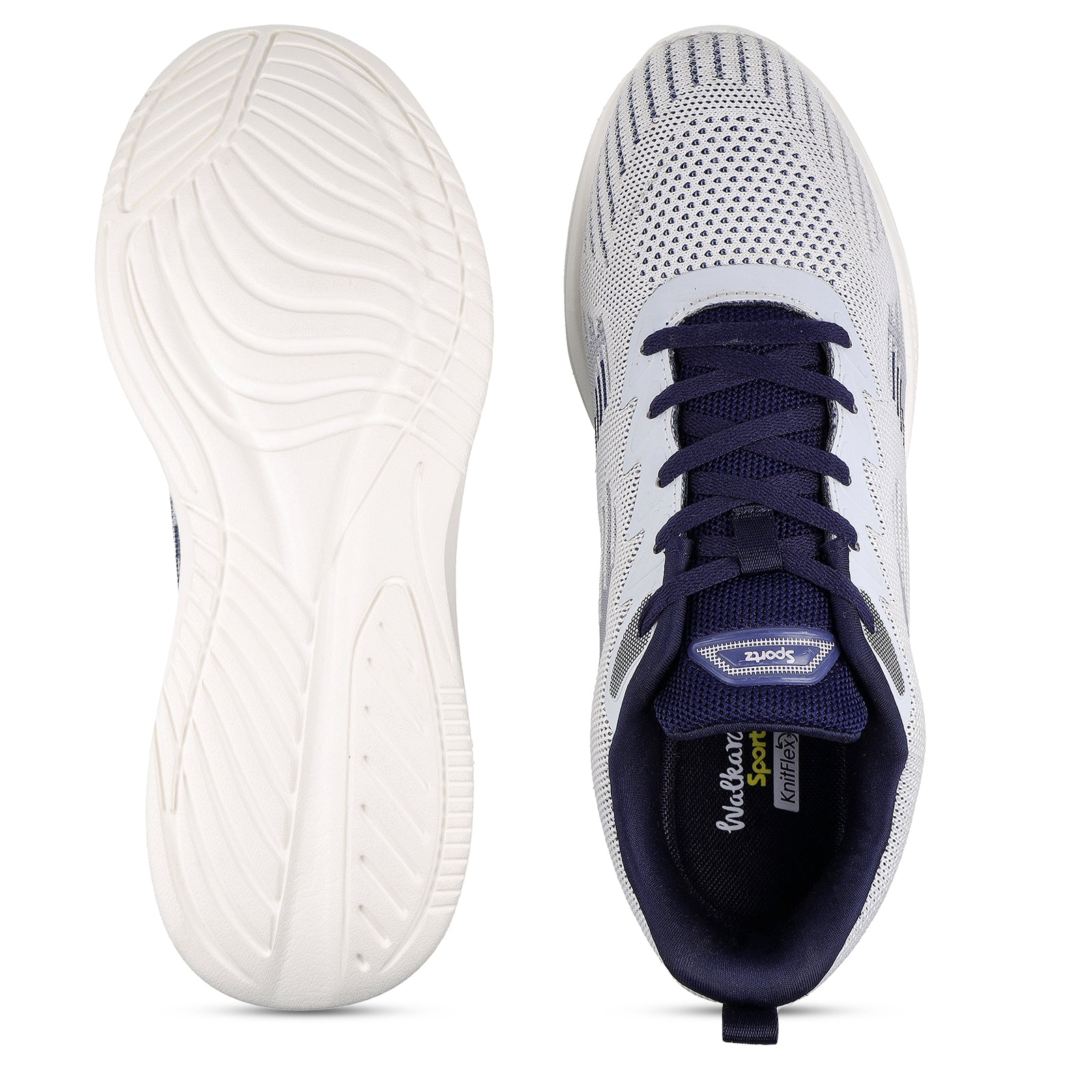 WALKAROO MEN WALKING SHOES - WS9584 WHITE â Walkaroo Footwear