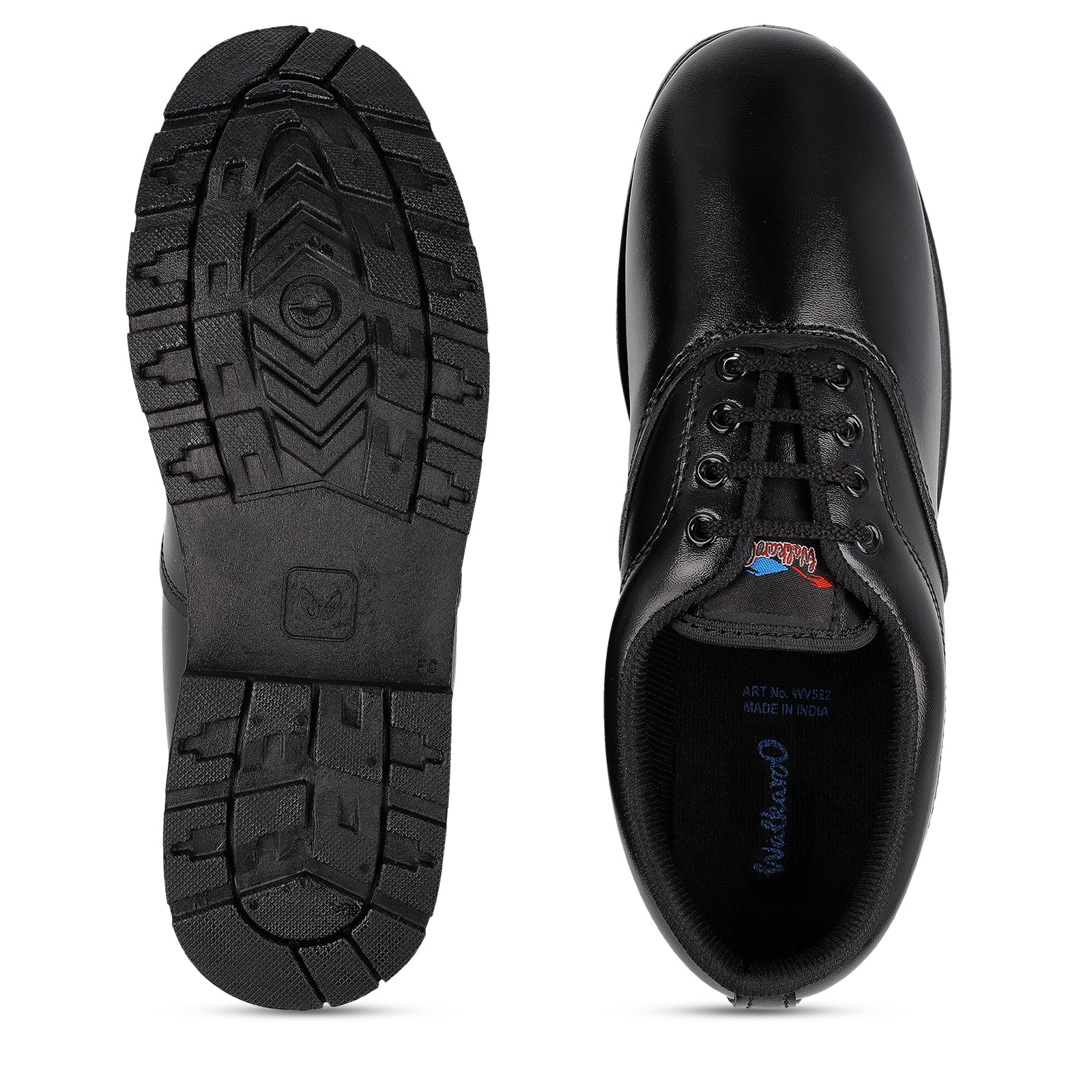 Senior Boys School Shoes - WV522 Black