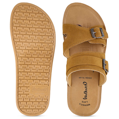 Men's Daily Wear Sandals - WG5620 Camel