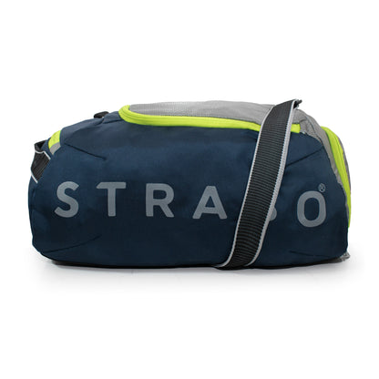 Weekend Sports Duffel - Navy Silver