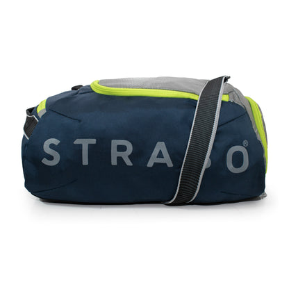 Weekend Sports Duffel - Navy Silver