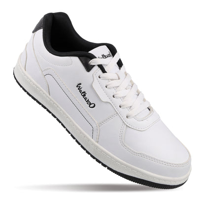 Men's Casual Sneakers - WY3461 White Black
