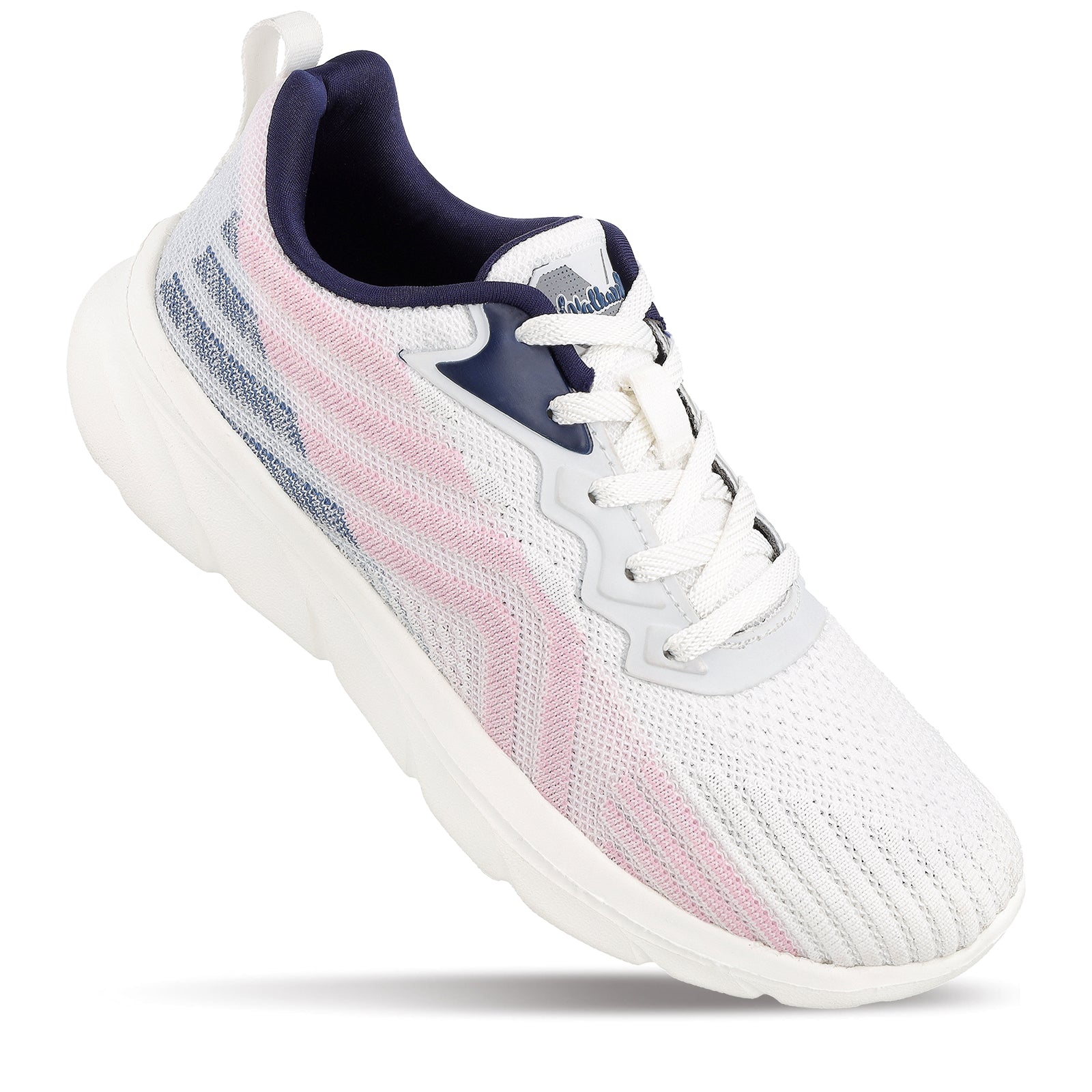 Women's Life Style Shoes - WS97093 White Navy Blue