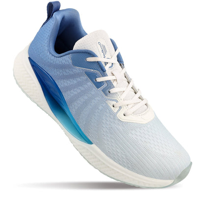 Men's Lace-up Sports Shoes - WS9119 White Blue