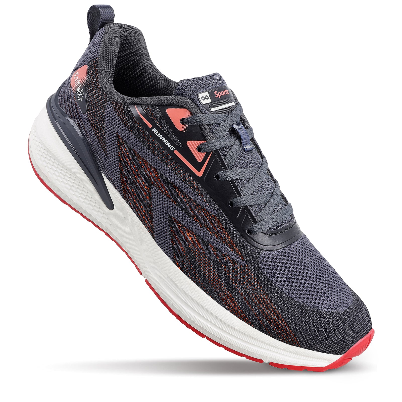 Men's Lace-up Sports Shoe - WS9133 Dark Grey