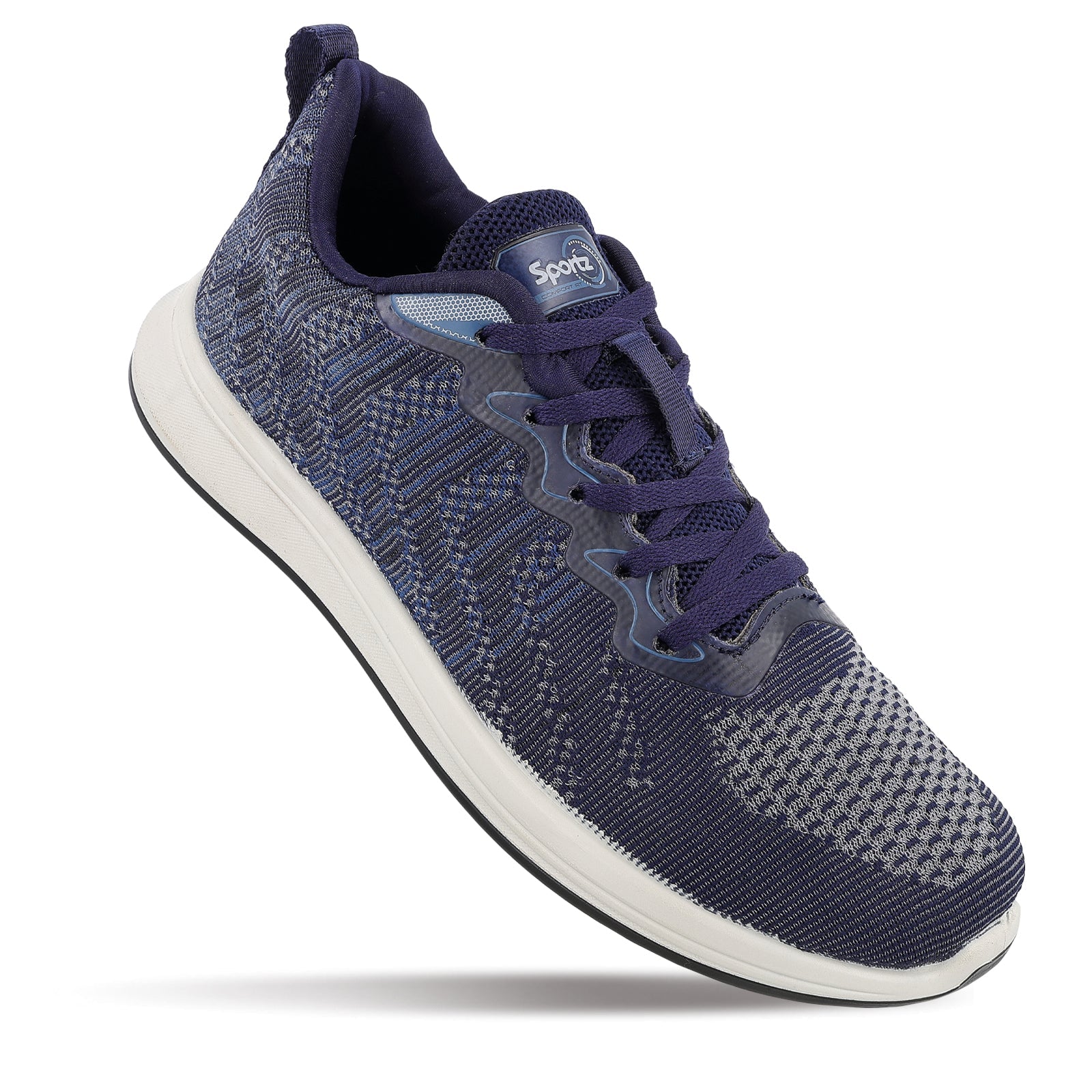 Men's Daily Wear Non Marking Sports Shoes  - WS6092 Navy Blue