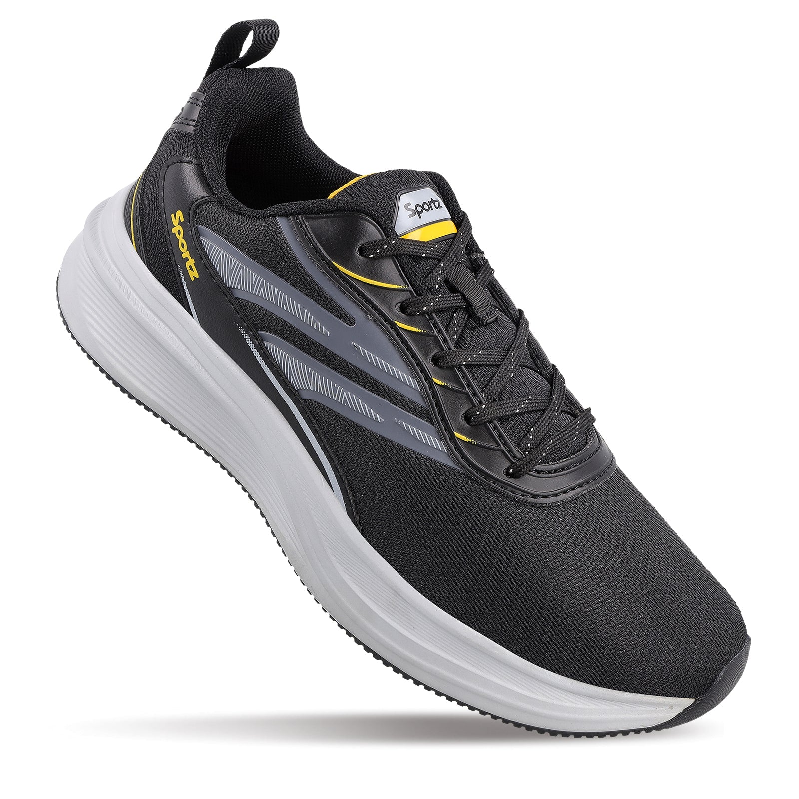 WILZER Men's Lace-up Sports Shoes - WS9153 Black