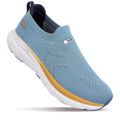 LOBER Men's Slip-on Walking Shoe - WS9139 Slate Blue