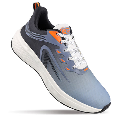 TYGA Men's Lace-up Sports Shoe - Black Aqua