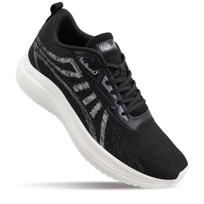 Men's Lace-up Walking Shoe - WS9105 Black