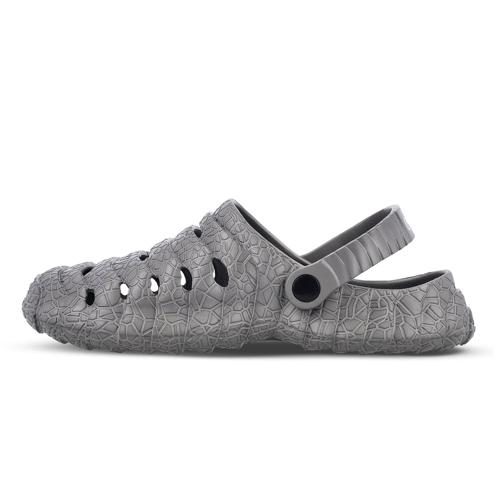 Walkaroo Men's Clogs  - WC8761 Dark Grey