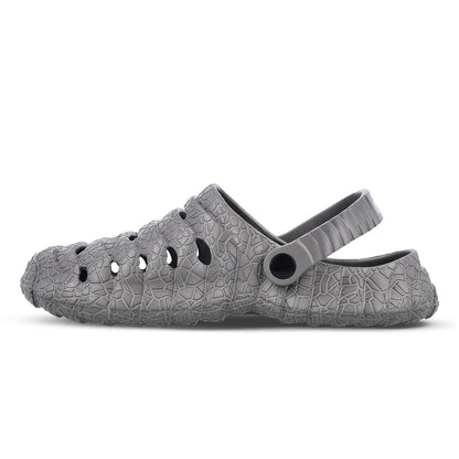 Walkaroo Men's Clogs  - WC8761 Dark Grey